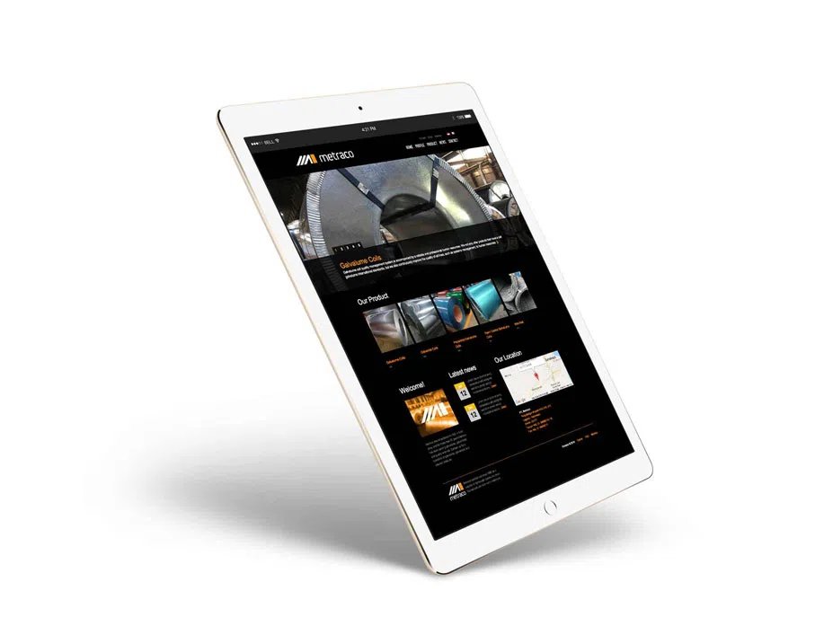 Desain Logo PT. Metraco​