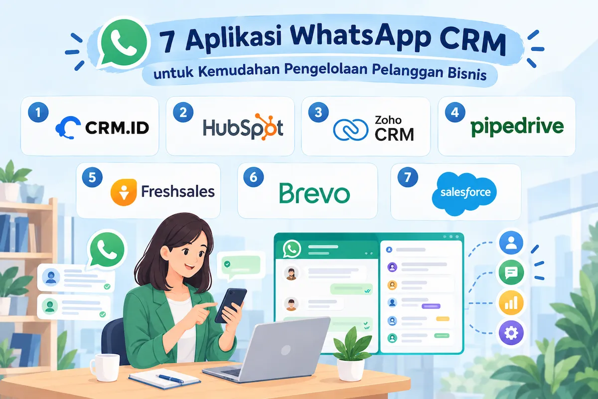 Aplikasi WhatsApp CRM untuk Kemudahan Pengelolaan Pelanggan Bisnis